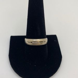 Women's 10kt White Gold Diamond Ring